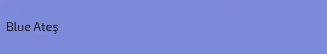 Blue Ateş